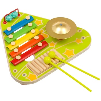 Image 1 of Lucy&Leo Музикална развиваща дъска (busy board/бизиборд) - Весел оркестър, Lucy&Leo