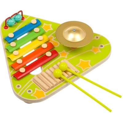 Lucy&Leo Музикална развиваща дъска (busy board/бизиборд) - Весел оркестър, Lucy&Leo