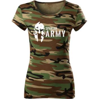 Image 1 of DRAGOWA дамска тениска, Spartan Army, камуфлаж, 150г/м2 (6475)