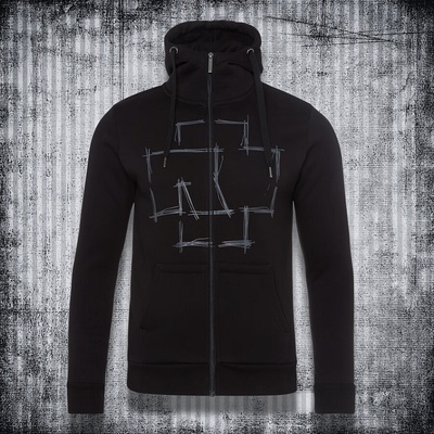 Rammstein mikina Im Namen Des Herren Zip BP Black – Zboží Dáma