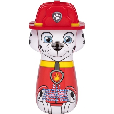 EP Line Paw Patrol Marshall sprchový gél a šampón 2 v 1 pre deti 400 ml