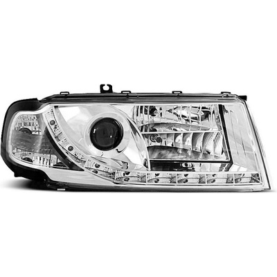 TUNING-TEC Headlights Daylight Chrome Fits Skoda Octavia I 00-10