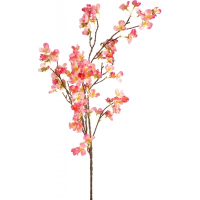 Dekoračný kvet 105 cm, s kvetmi 50 cm, priemer kvetu 3 cm ružová