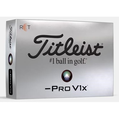 Titleist Pro V1x Left Dash RCT golfové míčky