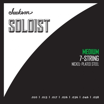 Image 1 of Jackson Струни Jackson за 7 струнна електрическа китара Soloist 10-58