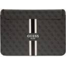 Guess PU 4G Printed Stripes Computer Sleeve 16" Black GUCS16P4RPSK