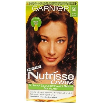 Garnier Nutrisse Natea výživná barva na vlasy Moka 50 120 ml