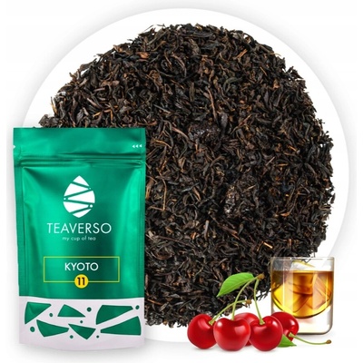 TEAVERSO ČAJ ČERNÝ LISTOVÝ TŘEŠNĚ V RUMU KYOTO 100 G