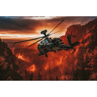 Dimex MS-5-2846 Vliesová fototapeta Americký vrtulník rozměry 375 x 250 cm