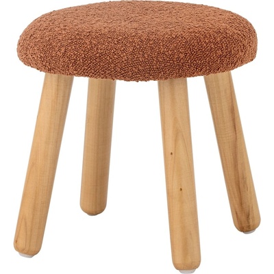 Bloomingville Mini Оранжева детска табуретка Aksel - Bloomingville Mini (82064553)