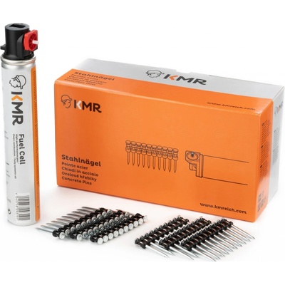 Hřebíky do betonu KMR CN 2,6x35mm s plynem, balení 1000ks, KMR 10401748