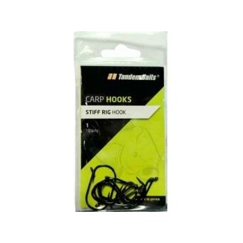 Tandem Baits Stiff Rig Hook vel.1 10 ks