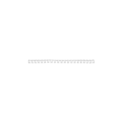 Drôtové hrebene GBC Multibind 21kr. 6mm biele