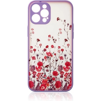 Apple Цветна калъфка за Apple iPhone 13 Pro - Лилав KP24611