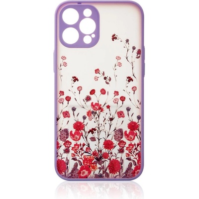 Apple Цветна калъфка за Apple iPhone 13 Pro - Лилав KP24611