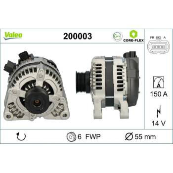 Generátor VALEO 200003