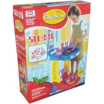 Image 1 of Детски комплект Кухня Барбекю с прибори и маса