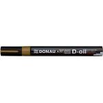 DONAU Лаков маркер DONAU D-oil 2, 8 mm златен U7369001PL-35 (7369001PL-35)