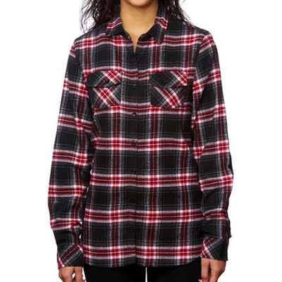 Burnside Dámska flanelová košeľa BU5210 Red Check