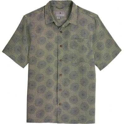 Royal Robbins Мъжка риза с копчета Royal Robbins Camino Pucker S/S Shirt - Olive Ray Pt (033-2703-0711)