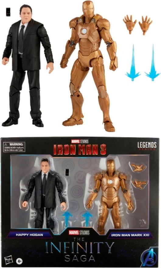 Hasbro Marvel Legends Happy Hogan a Iron Man The Infinity Saga od