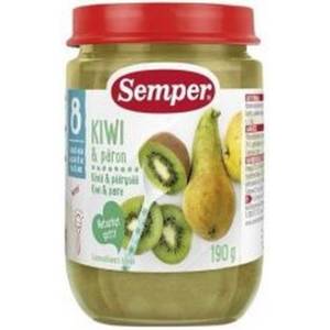 Semper Плодов десерт Semper - Круши и киви, 190 g (9524) - ozone