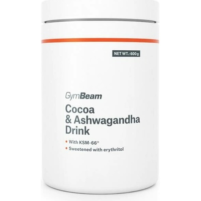 GymBeam Cocoa Ashwagandha Drink 600 g