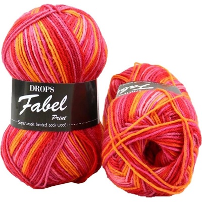 Drops Fabel print 310 západ slunce