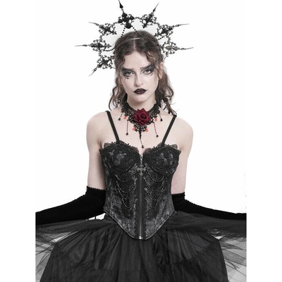 DEVIL FASHION Black Gothic – Zboží Dáma