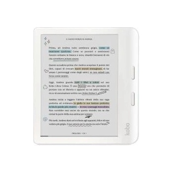 Kobo eBook-Reader eBookReader Libra Colour white (N428-KU-WH-K-CK) (N428KUWHKCK)