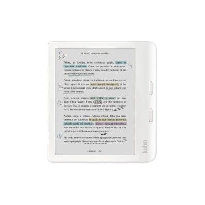 Kobo eBook-Reader eBookReader Libra Colour white (N428-KU-WH-K-CK) (N428KUWHKCK)