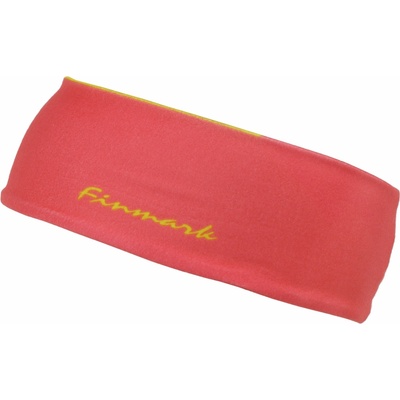 Finmark Functional headband červená žltá