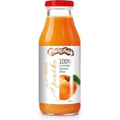 Ovocňák meruňkový mošt 330ml sklo