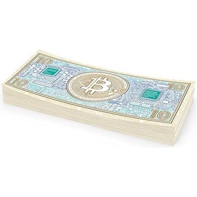 Hrací peníze 100 x 10 Bitcoin