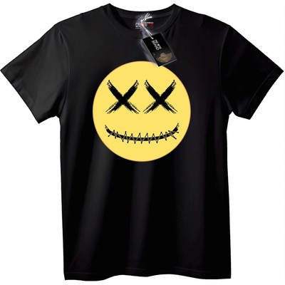 NOONEBRAND Тениска Halloween с Очички - XS, Black