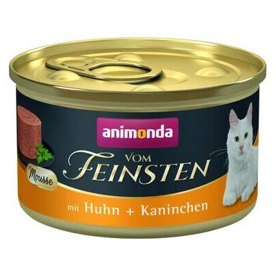 ANIMONDA Vom Feinsten Mousse s kuracím a králičím mäsom 85 g