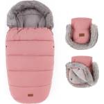 PETITEMARS PETITE&MARS Комплект зимен чувал Comfy 4в1 + ръкавици за количка Furry Old Rose (VP-F197757)