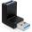 Delock Адаптер DeLock USB 3.0 Type-A male Type-A female angled 90 65339 (65339)
