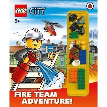 LEGO® City: Fire Team Adventure! Storybook with LEGO Minifigures and Accessories