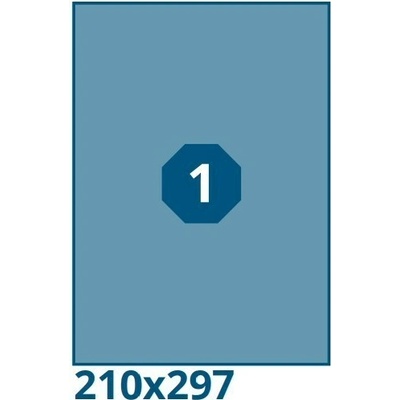 KZK tiskárna Print etikety A4 - 210 x 297 mm - 100 ks – Sleviste.cz