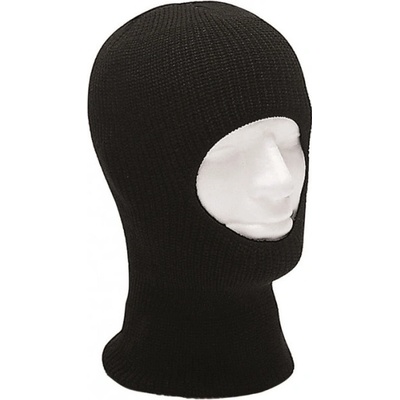 MIL TEC® kukla balaclava pletená s jedním otvorem černá