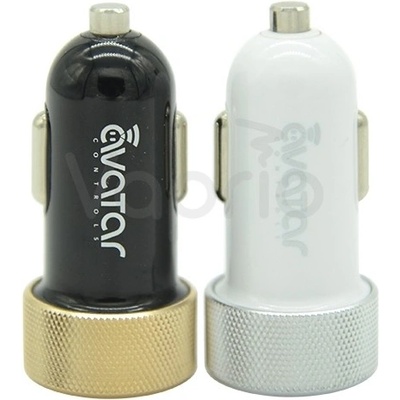 Avatar USB nabíječka do auta QC2.0 2 porty Bílá 1 ks