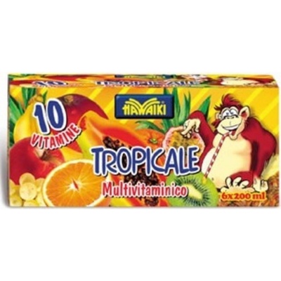 Hawaiki tropická šťava a multifruitová 6 x 200 ml