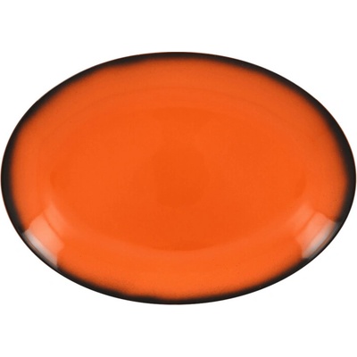 RAK Porcelain Talíř oválný 32 x 23 cm oranžová RAK-LENNOP32OR