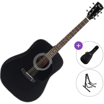 Cort AD810E SET Black Satin Електро-акустична китара Дреднаут