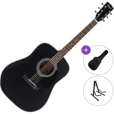 Cort AD810E SET Black Satin Електро-акустична китара Дреднаут