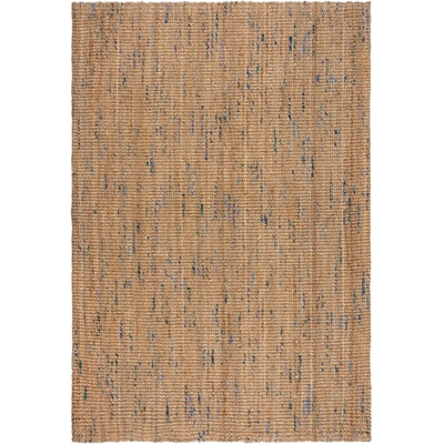 Flair Rugs Синьо-естествен ръчно изработен ютен килим 120x170 cm Jute Boucle Blue - Flair Rugs (503119377605)