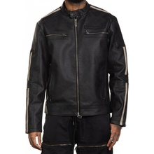 Bunda pánska AFFLICTION SILVER CHIEF BLACK 110OW407-BK