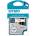 DYMO Label LM D1 poly, 12 mm, черни букви / бяла основа, S0718210, 18483, 18764, S0718060 (18764)