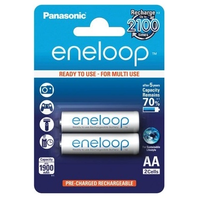 Panasonic Panasonic Eneloop батерия AA, 2 бр (8008618)